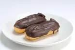 ベルギ産ーチョコのエクレア（アバズカフェ）