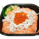 サーモンいくらシラス丼(ドン丼丸)