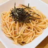 明太子スパゲティ cod roe spaghetti（【メガ盛り弁当！！】洋食店 エクストラバガンザ 大名店）