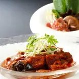 水煮牛肉(牛肉の山椒辛子煮込み)（北京ダック専門店 北京烤鴨店 上野店）