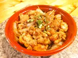 鶏の追い生姜焼き丼(地鶏食堂じん.日赤通り)
