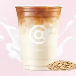 オーツミルクラテ（Cotti Coffee コッティコーヒー 心斎橋店）