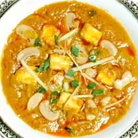 MUSHROOM PANEER KORMA / マッシュルーム・パニール・コルマ（ハビビハラルレストラン）