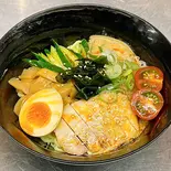 冷やし胡麻まぜそば（つけ麺や辰盛）