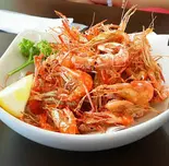 川エビの唐揚げ（三国の宴）