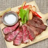 和牛カタロースステーキ ライス付きJapanese Beef Shoulder Steak（個室居酒屋串桜）