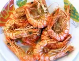 揚げ海老の黒胡椒炒め（台湾菜館 弘城）