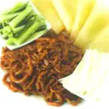 豚細切り甘味噌炒め(けいぐん飯店)