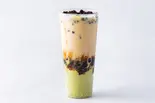 抹茶オレオタピオカミルクティー(Lサイズのみ タピオカ入り商品)（タピオカミルクティー Cha-Cha (仁王のキンパ)）
