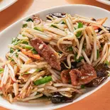 レバニラ炒め/韭菜炒猪肝 Liver ＆ Leek Stir-Fry（中華料理 とらの子）