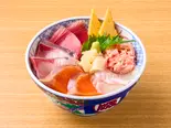 磯丸5色丼（磯丸水産 千葉中央駅前店）
