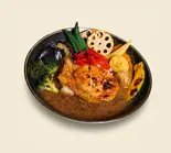 もりもり野菜とチキンのスープカレー（がるる）
