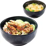油淋鶏丼+ワンタンスープ(ワンタン2個)(香港市場巣鴨店)