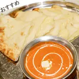 チーズナンカレーセット Cheese Naan and Curry Set【menu限定】（本場の味インド料理ガネーシャ/Authentic taste Indian food Ganesha）