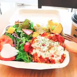 ランチボックスセットドリンク「宮崎 和紅茶〈無農薬・有機栽培〉(hot)」（cafe＆market くまと文鳥）