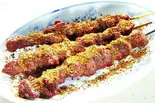 ラムもも肉の串揚げ3本（蘭蘭 サンシャイン通り店）