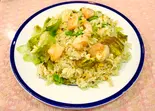 海老レタスチャーハン Ebi Lettuce Cha-han（シッダールタパレス 雪谷 田園調布店）