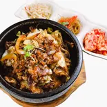 牛プルコギ丼(韓国惣菜3品付、ご飯大盛り無料)（韓国家庭料理ジャンモ 津田沼店）