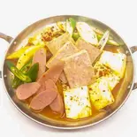 ハム・ソーセージキムチチゲ（Chicken'z 鶴見店 (チキンズ) 韓国料理 韓国チキン Chicken'z tsurumiten）