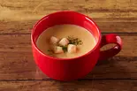 コーンクリームスープ Corn Soup（濃厚オムハヤシ＆ハンバーグ「KAKUSHIAZI」 亀有店）