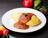 カレーオムライス(ドライカレー)（日本一こだわり卵のオムライス 心斎橋店）