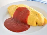 ケチャップオムライス(cafe crerumi)