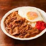 【横濱名物黒カレー】スタミナカレー(中辛)（横濱とんこつ TUKASA 横浜中華街本店）