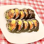 青唐辛子入りプルコギキンパ（キンパ専門店エブリ）