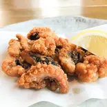 タコのから揚げ(ビフテキ屋まるり)