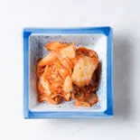 白菜キムチ/Kimchi（【ライス大盛り無料】豚しょうが焼き本舗 TONかず 四ツ橋店）
