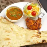タンドリーチキンナンセット Tandoori chicken nan set(ダビレッジレストラン&バー)