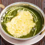 ほうれん草ジャガイモカレーspinach potato curry（モンスーン）