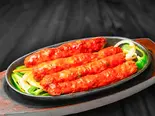 【手ごねつくね】鶏肉スパイシーつくね Chicken Seekh Kabab(2P)（インドネパールビリヤニカレー創作料理サムジャナ）