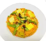 ベジタブルビリヤニ Vegetabele Biryani（インド料理 ロータスビーキッチン 淡路店）