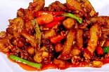 ナスの香味炒め 《鱼香茄子》（中華レストランパンダ）