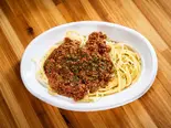 ミートソーススパゲティ（YOUキッチン）