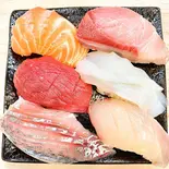 寿司6貫盛り合わせ（河岡水産）