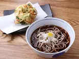 【温】かき揚げ天そば(柿家すし 東中野店)