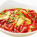白身魚の 四川風煮込み（中华料理 美中味）