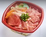 づけサーモンマグロネギトロ丼（和楽丼丸 稲田堤店）