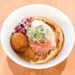 (店茹で) 味玉 しおらぁ麺（麺処 かず屋）