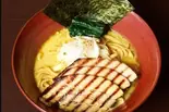 チャーシュー入りカレーラーメン Roast Pork Fillet Curry Ramen（西麻布しゅういち 等々力店）