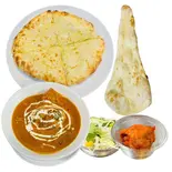 チーズナンコンボセット/Cheese Naan Combo（ミニインドダイニング）