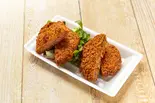 ボリューム満点！！ハムカツとメンチカツセット（立ち飲み処 えびす丸）