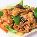 豚肉と野菜の黒胡椒炒め（中華料理 祥園）
