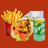 セットチキンケバブラップ Set chicken kebab wrap（キョーダイケバブ）