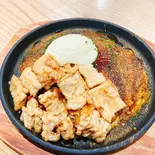 広島お好みイカ天焼き(豚、麺、イカ天)【マヨ】（【関西風＆広島風お好み焼き・鉄板焼き】 桜家）