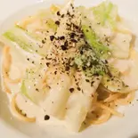 キャベツとアンチョビのクリームパスタ（ゆかりんの台所）