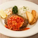 イタリアンハンバーグ（えびピラフ専門店）