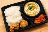 チキンカレーライス&唐揚げセット Chicken Curry & Rice & Karaage(ます屋)